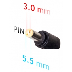 Przewód - kabel serwisowy 1,2m do zasilacza 5,5mm x 3,0mm - SAMSUNG